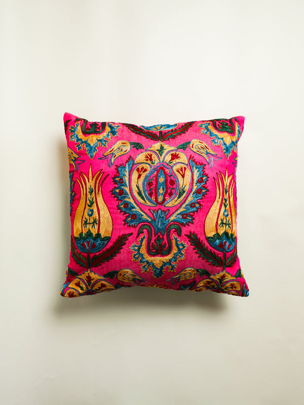 Suzani Square Pillow Cover | Elysian by Emily Morrison.