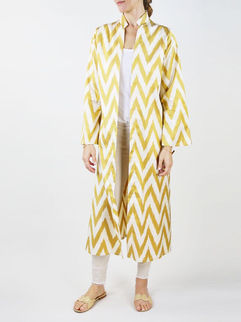 Fergana Silk Caftan Duster