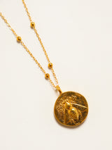 Bee of Ephesus/Stag Coin Necklace | Elysian by Emily Morrison.