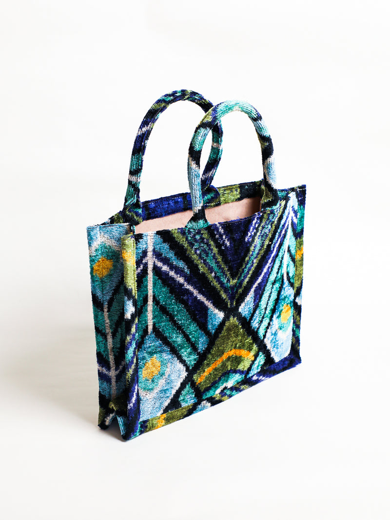 Silk Velvet Ikat Bags– anorliving