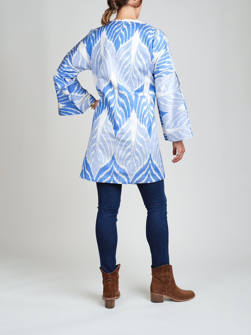 Silk Ikat Chapan Coat | Elysian by Emily Morrison.