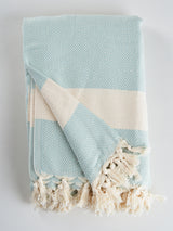 Capri Stripe Throw | Elysian by Emily Morrison.