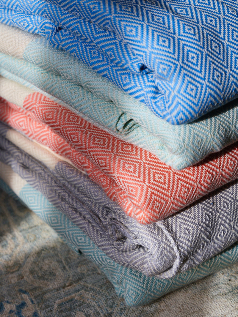 Capri Stripe Throw | Elysian by Emily Morrison.
