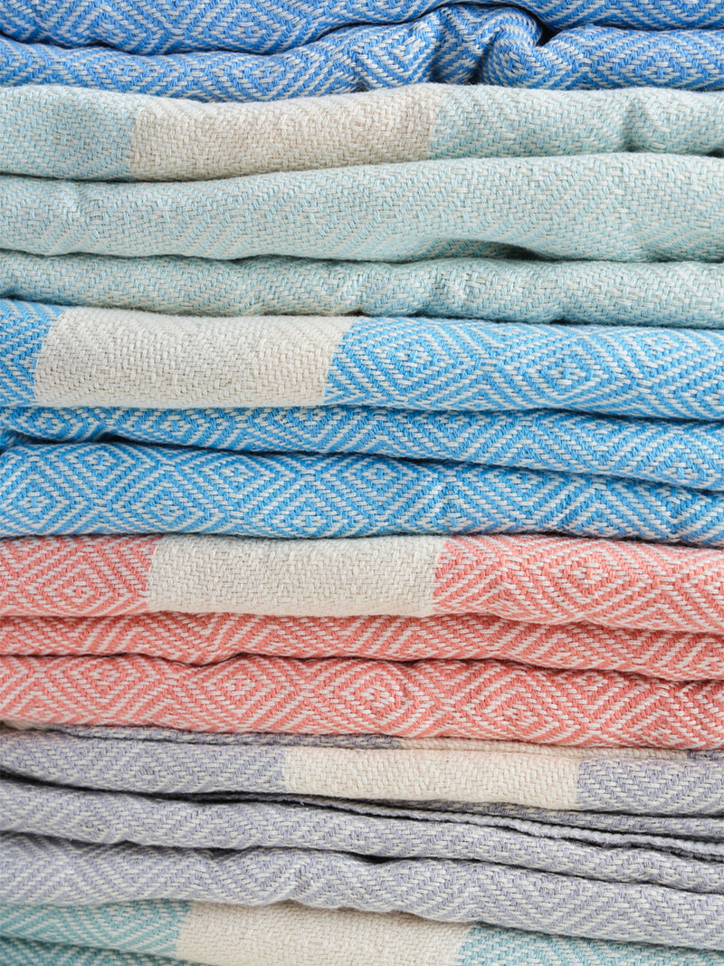 Capri Stripe Throw | Elysian by Emily Morrison.