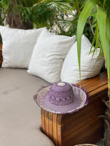 Round Top Fringe Palm Hat | Elysian by Emily Morrison.